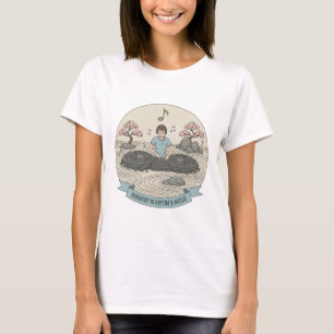 Zen Soundwave Garden DJ T-Shirt