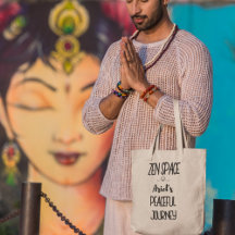 Zen Space Personalisiert Yoga Meditation Boho Gesc