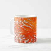 Zen Spirit Orange Kaffeetasse (Vorderseite Links)
