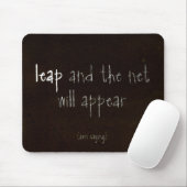 Zen-Sprichwort Mousepad (Mit Mouse)