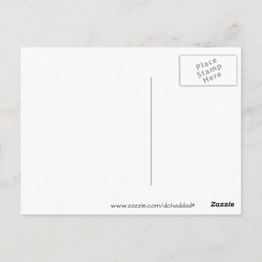 Zen-Sprichwort Postkarte (Rückseite)