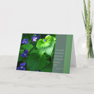 Zen-Sprichwort-Zitat-Plakat Karte