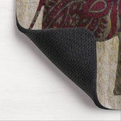 Zen-Stammeselephant Mousepad (Ecke)