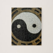 Zen-Steine mit Yin und Yang Puzzle (Vertikal)