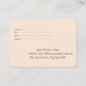 Zen-Steine, Ozean, Sonnenuntergang, Konfetti, Well Rabattkarte (Rückseite)