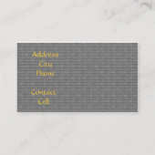 Zen Stone Visitenkarte (Rückseite)