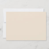 Zen Stones, Blume Party für die Altersversorgung Einladung (Rückseite)