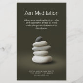 Zen Stones Flyer (Vorne)