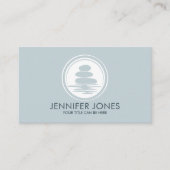 Zen Stones - Harmonie und Ruhe Visitenkarte (Vorderseite)