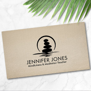 Zen Stones - Harmonie und Ruhe Visitenkarte