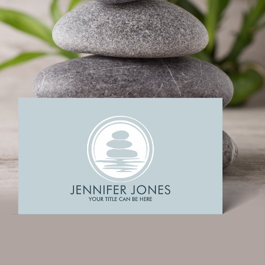 Zen Stones - Harmonie und Ruhe Visitenkarte