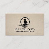 Zen Stones - Harmonie und Ruhe Visitenkarte (Vorderseite)