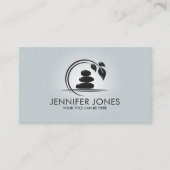 Zen Stones - Harmonie und Ruhe Visitenkarte (Vorderseite)