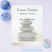 Zen Stones Holistic Healing Arts Flyer (Einzeln)