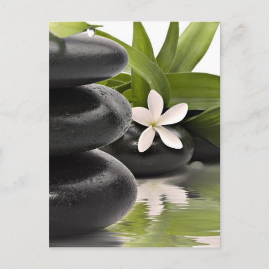 Zen Stones Postkarte (Vorderseite)