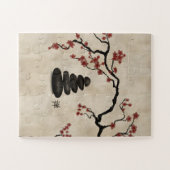 Zen stones Sakura Tree Puzzle (Horizontal)