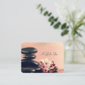 Zen Stones, Wellness-Center, Massage Rabattkarte (Stehend Vorderseite)