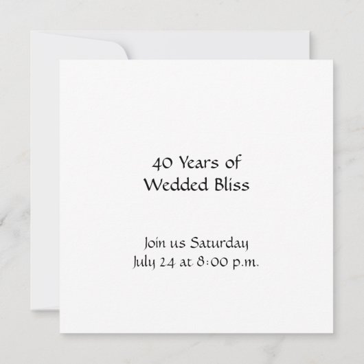 Zen-Symbol mit Happiness-Zeichen Einladung (Rückseite)