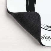Zen-Symbol mit Happiness-Zeichen Mousepad (Ecke)