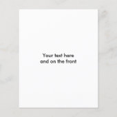 Zen-Symbol mit "Just Be" Flyer (Hinten)