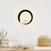 Zen-Symbol Poster (Küche)