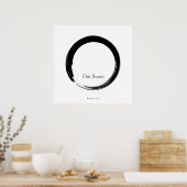Zen-Symbol Poster (Küche)