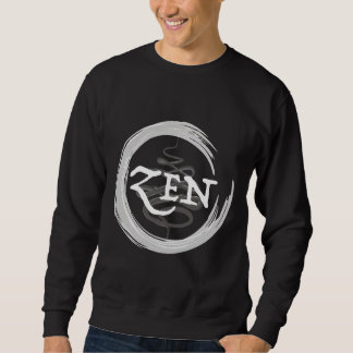 Zen Symbol White Sweatshirt