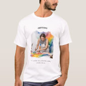 Zen-T - Shirt feiert kreativen Fluss (Vorderseite)