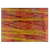 Zen-Tafel aus rotem Draht Schneidebrett (Vorderseite)