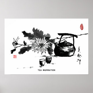 Zen&Tao Malerei/Tee Inspiration Poster