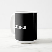 Zen-Tasse Kaffeetasse (Vorderseite Links)