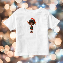 Zen Teen Christmas Elf Kleinkind's T-Shirt