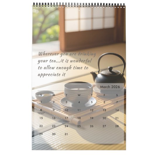 Zen The Way Of Harmony Kalender (Mär 2026)