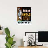 ZEN THESIS LIVE @ Tiger Bar 2009 Poster (Heimbüro)