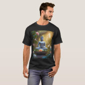 "Zen-Threads: Buddha-Inspiriertes Tranquility-T-Sh T-Shirt (Vorne ganz)