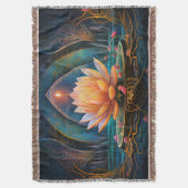 Zen Throw Blanket Decke (Vorderseite Vertikal)