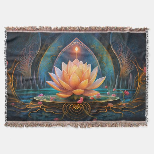 Zen Throw Blanket Decke (Vorderseite)