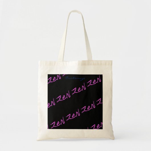 Zen Thunder_Cove Farbe Tragetasche (Vorne)