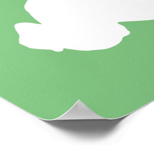 Zen Tiny Fingers Poster (Ecke)