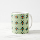 Zen-Totem der Stammeskultur" Kaffeetasse (VorderseiteRechts)