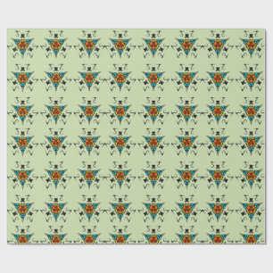 Zen-Totem des Stammes" Geschenkpapier