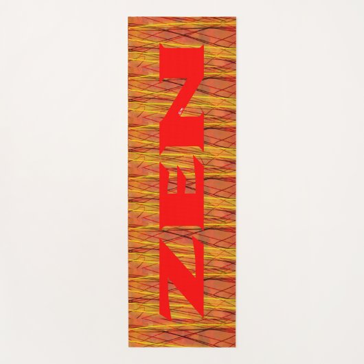 Zen-Trainingsmatte Yogamatte (Vorderseite)