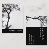 Zen Tree Balance l Nature Fotografy Chubby Visitenkarte (Vorne/Hinten)