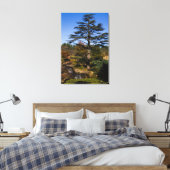 Zen Tree Portrait Leinwanddruck (Insitu (Schlafzimmer))