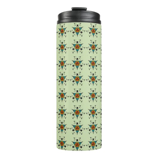 Zen-Tribal-Totem" Thermosbecher (Vorderseite)