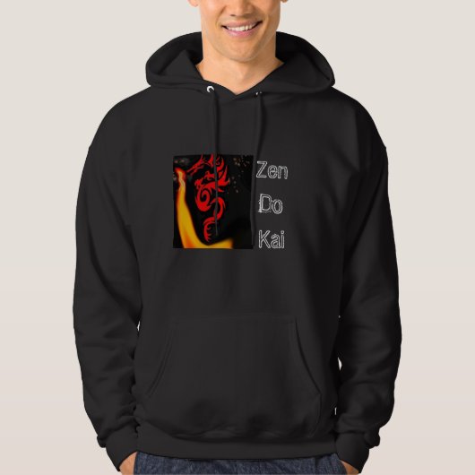 Zen tut Kai Karate-T-Shirt Hoodie (Vorderseite)