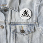 ZEN u. die Kunst der MASSAGE Button (Beispiel)