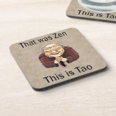 Zen und Tao Getränkeuntersetzer (Linke Seite)