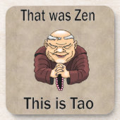 Zen und Tao Getränkeuntersetzer (Vorderseite)