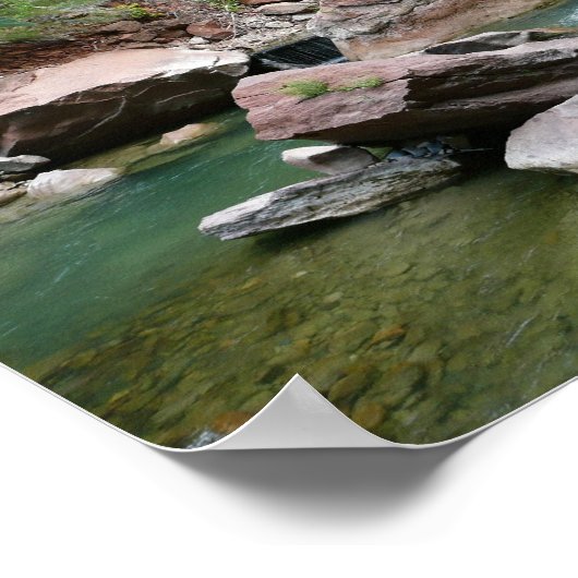 Zen- und Tranquility-Poster Poster (Ecke)